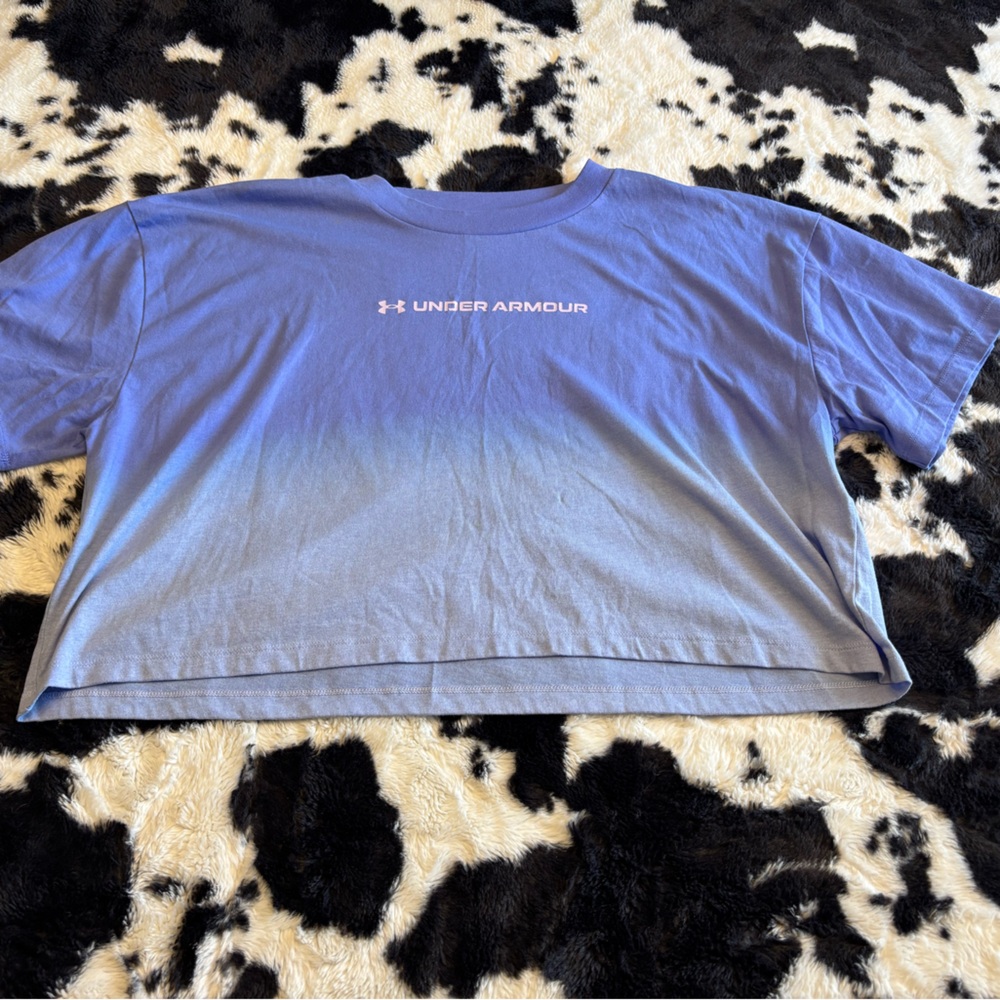 Under armour cropped t shirt